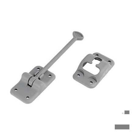 Rv Designer ENTRY DOOR HOLDER - PLASTIC T - 6IN - GREY E238