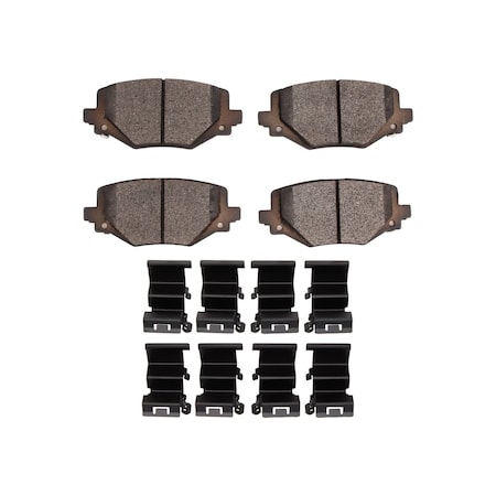 Dfc Police Pads, Disc Brake Pad Set,  1911-2447-01