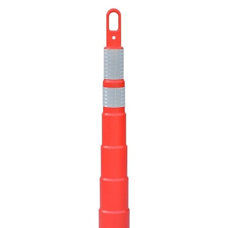 Traffix Devices/Vizcon Delineator, Orange, LDPE 46164-CHIP