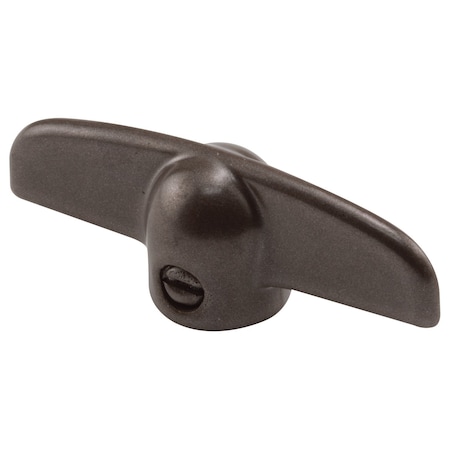 Prime-Line Prime-Line 2.4 in. L Painted Bronze Zinc Universal Casement Tee Handles 2 pk H 3625