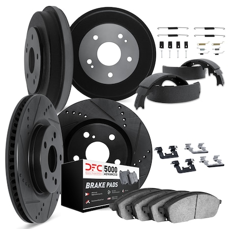 Dynamic Friction Co DFC Brake Kit 8514-76077