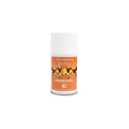 Rubbermaid Commercial Microburst 9000 Mandarin Air Spray, Spray, Mandarin Orange, Long Lasting, Odor Neutralizer, 4PK 402093