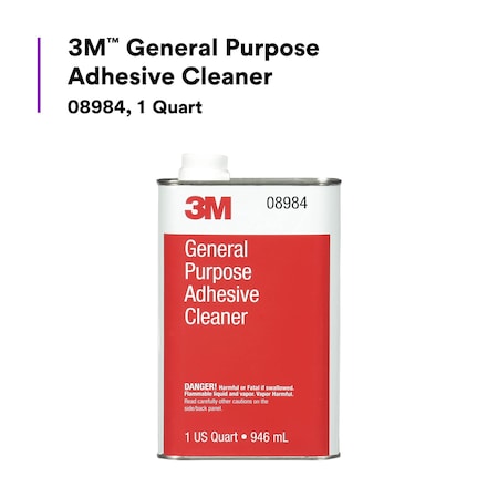 3M Abrasives GP Adhesive Cleaner, 32 fl oz, Can 7000000492