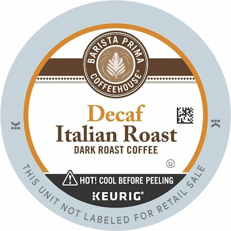 Barista Prima Coffeehouse K-Cup Italian Roast Coffee - Compatible with Keurig Brewer - Dark - K-Cup - Italian Roast, 4PK 5000355677