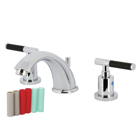 Kingston Brass Widespread Bathroom Faucet with Pop-Up Drain, Polished Chrome KB8961CKL