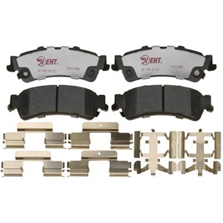 R/M Brakes RM Brakes EHT792H Brake Pad Set R53-EHT792H