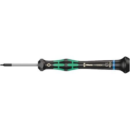 Wera 2054 Screwdriver for hexagon socket screws for electronic applications, 1.5 x 60 mm 5118066001