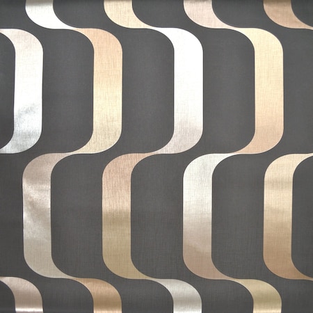 York Wallcoverings Ribbon Black Wallpaper Y6221003