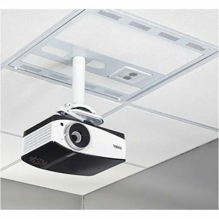 Chief 2FT X 2FT PLENUM RATED STORAGE BOX AND COLUMN DROP WITH 2-GANG FILTER / SURGE CMS492CP2