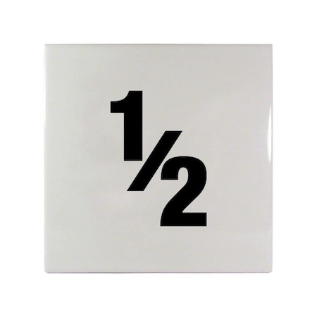 Inlays 6 in. Smooth Ceramic Tile - No. 0.5 C611005