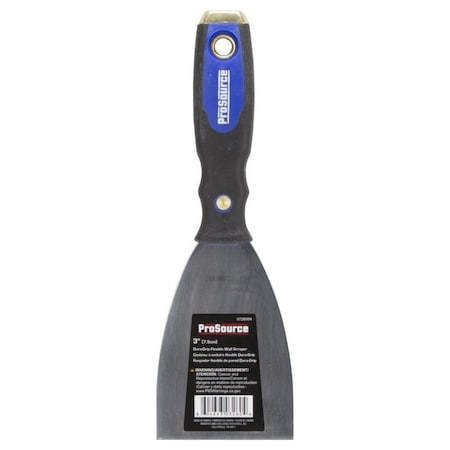 Prosource Wall Scraper, 3 in W Blade, HCS Flexible Blade 3260