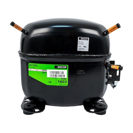 Secop Compressor, 2374 BtuH SC12CL-1