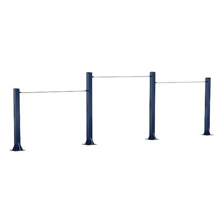 Triactive Usa Tri-Level Horizontal Bar, Assembled HBAR3-B