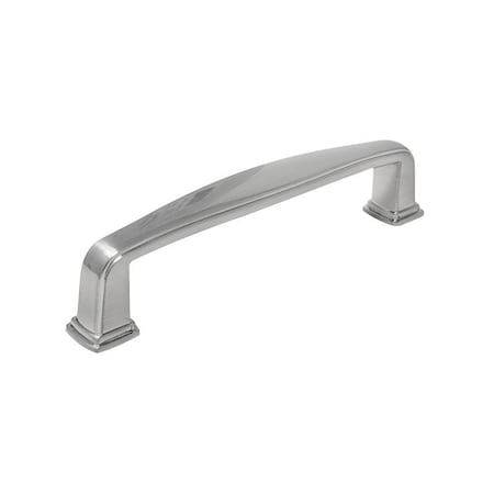 Laurey Summerland Series Squared Foot Cabinet Pull, 4.19"L Handle, 0.55"H Handle, 1.37"Projection, Zinc 12059