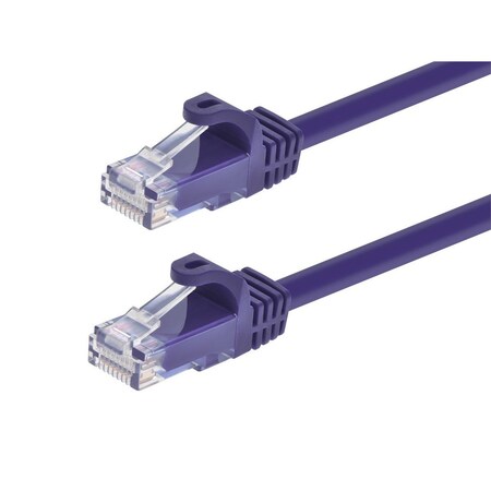 Monoprice Cat6 24AWG Utp D Cable, 6" Purple 11219