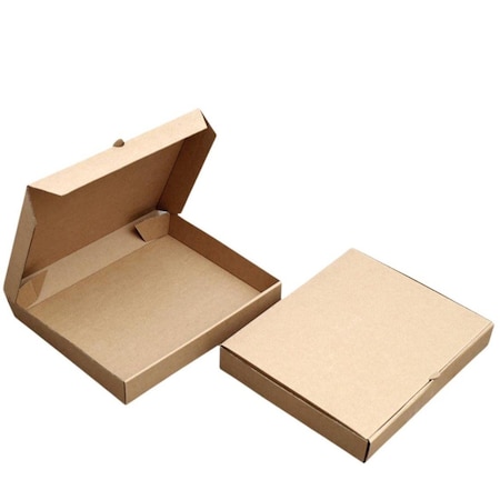Nemco 16x16x2 Kraft Plain Pizza Box Kraft / Kraft B Flute 300344