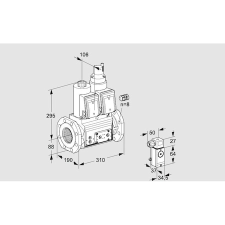 Honeywell Kromschroder VCS780F05NLWR3E/PPPP/P3PP KS88204496