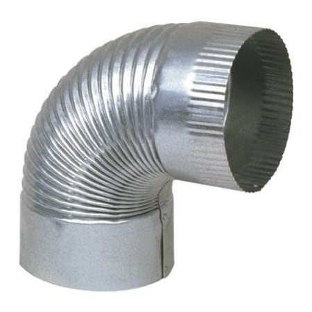 Imperial Mfg Elbow Pipe 90Deg 30Ga 6In Glv GV0327-C