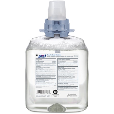 Purell Hand Sanitizer, 1,200mL, FragranceFree, PK4 5193-04