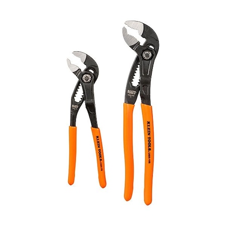 Klein Tools Pump Plier Set, 7/10 in L, 2 Pliers D5052BKIT
