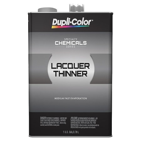 Dupli-Color Lacquer Thinner, Liquid, 1 gal, Can ECM502A00