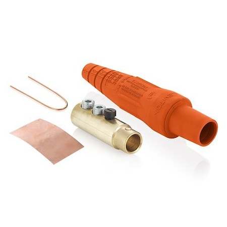 Leviton SinglePoleInline, 400A, Female, Orange 16D33-UO