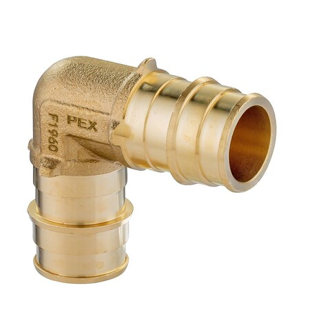 Thrifco Plumbing 3/4" Brass Elbow Lead Free F1960 - (PEX A) 7920104
