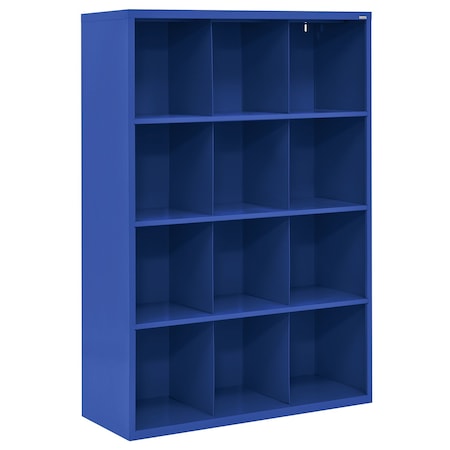 Sandusky Cubby Cabinet, Steel, Blue IC00461866-06