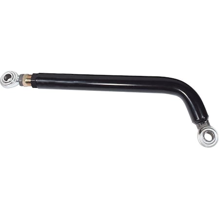 Allstar Performance 18 in.-0.5 4 in. Drop Adjustable J-Bar Panhard Bar, Black Painted ALL56155