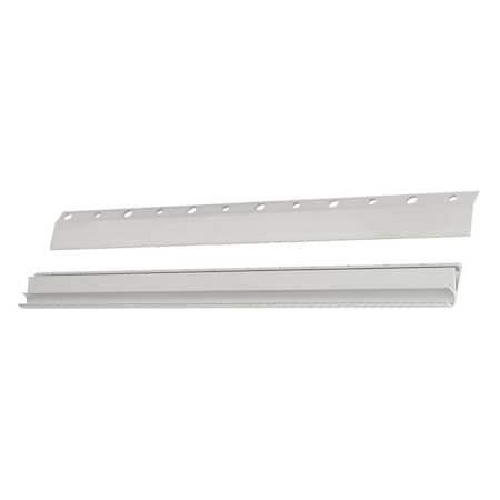 National Hardware Apartment Hanger, 100 lb, Aluminum, Mill, 516 in Opening, 12 in Projection, Screw Mounting N260-121