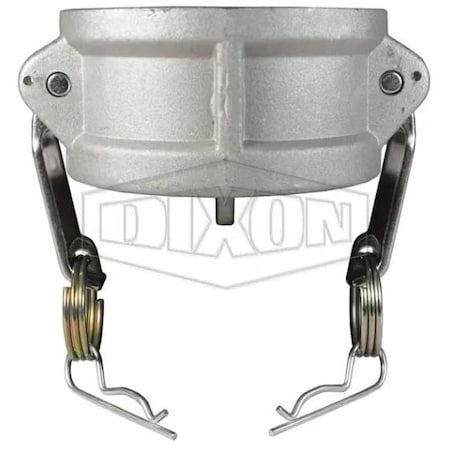 Dixon Type DC Cam and Groove Dust Cap, 1 in, Aluminum, Import G100-DC-AL