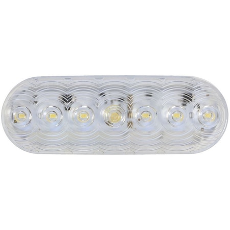 Pm Company LumenX Series Back-Up Light, 9 to 16 V, LED Lamp, 7-Lamp, White V821KC-7