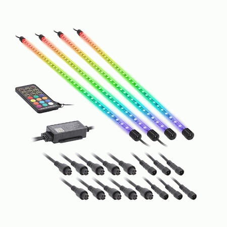 Heise Truck Bed Lighting Kit (Tubes) HE-CHASE-BED