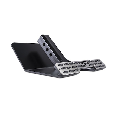 Body Armor 4X4 SKID PLATE; RECOVERY POINT; WHEEL CHOCK; NON-SKID STEP ; FITS MOST 2" 5136