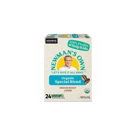 Newmans Own Organics Newman's Own Organics K-Cup, Pod Special Blend Keurig Single-Serve K-Cup Pods, Medium Roast, 24PK 5000373975