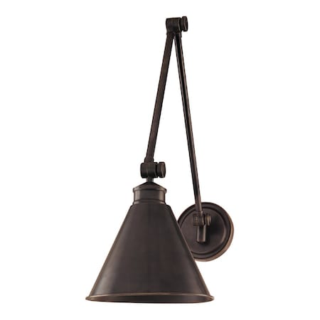 Hudson Valley Lighting Exeter 1 Light Wall Sconce 8 In. Old Bronze 4721-OB