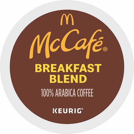 Mccaf e K-Cup Breakfast Blend Coffee, Compatible with Keurig Brewer, Light, K-Cup, 24PK 5000358127