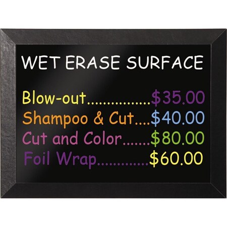 Mastervision 24 x 36 in. Wet Erase Board Kamashi Frame MA44886