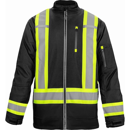 Ironwear Class 1 Type O Two Tone Heavy Duty Insulated Freezer Jacket, Black, Medium 6950-B-MD