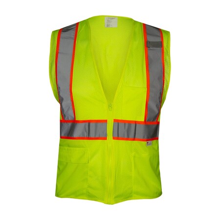 Reflective Apparel ANSI Type R Class 2 Value Mesh Vest 586ET-LM-XL