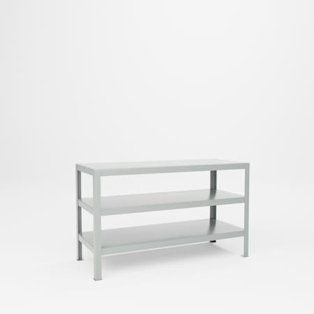 Pucel Extra Heavy Duty Tool Stands, 60 in W x 36 in H x 24 in D, Putty HS-2460-3