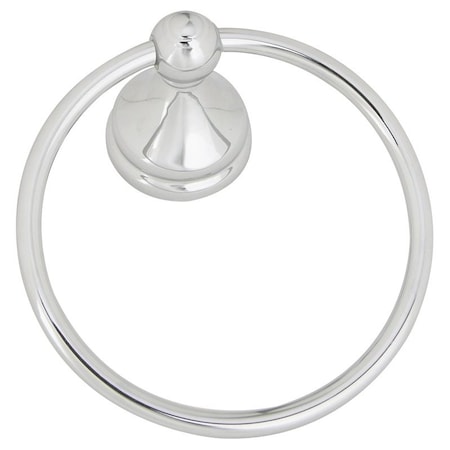 Boston Harbor Towel Ring, 6 in Dia Ring, Wall Mounting L5060-26-103L