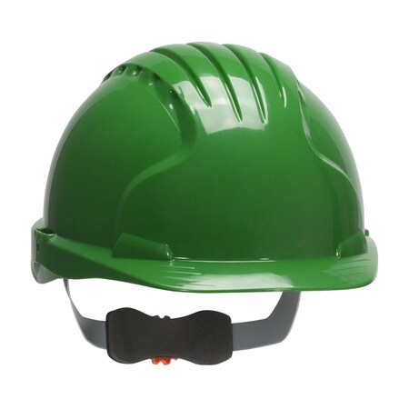 Jsp Cap Style Hard Hat with HDPE Shell, 6-Point Polyester Suspension and Wheel Ratchet Adjustment 280-EV6151-30