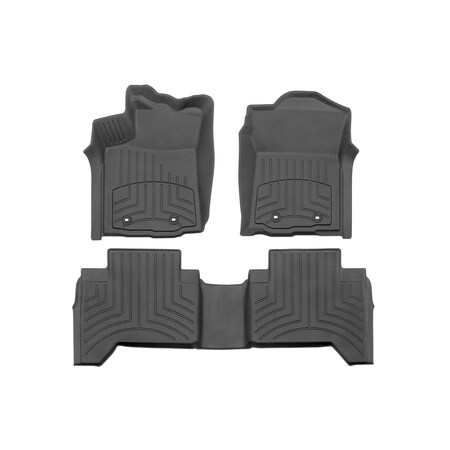 Weathertech Black, Front and Rear FloorLiner HP 4412991IM-448722IM