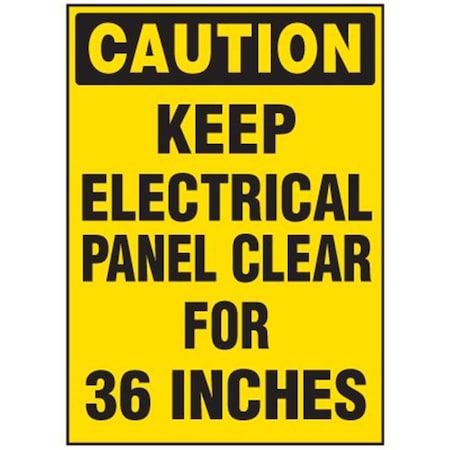 Isn Electrical Panel Caution Label CSUCU71683