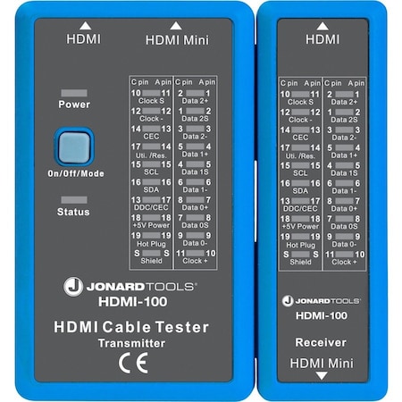 Jonard Tools HDMI CABLE TESTER HDMI-100