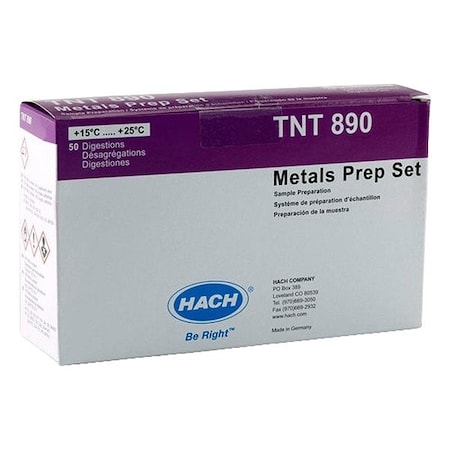 Hach Metals Prep Set TNT890