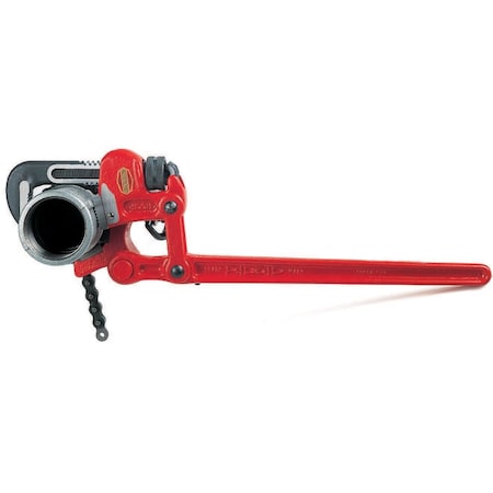 Ridgid 16-1/2" Compound Leverage Wrench, 2" Pipe Capacity, Red 31375