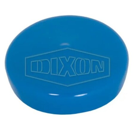 Dixon BCW Weld End Protection Cover, Suitable For Use w/ Sanitary Fitting, 6 in, Plastic/Vinyl, Blue BCW-600