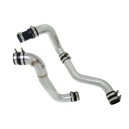 Hps Performance Stainless Steel Intercooler Charge Pipe Kit (Cold and Hot Side), Polished, 17-150P